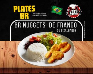 Br  Plates Nunggets de  Frango