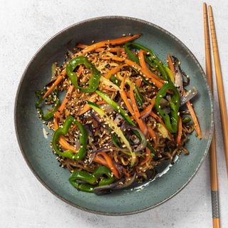 Yakisoba de verduras