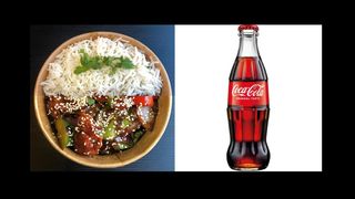 Chilli Paneer + Rice + Coca-Cola