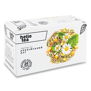 Чай трав'яний Hello Tea Альпійський луг (20*2г)