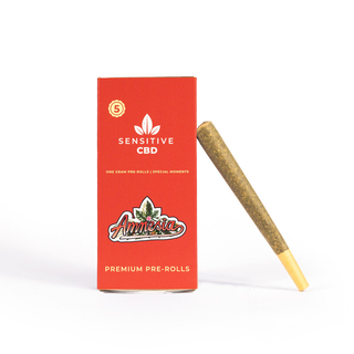Amnesia Haze Preroll Sensitive CBD Cajetilla 5 ud.