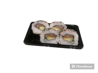 Uramaki Salmon Aguacate ( 4 Ud )