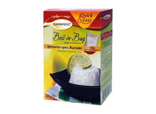 Ориз Ароматен Жасмин Boil In Bag (250г)