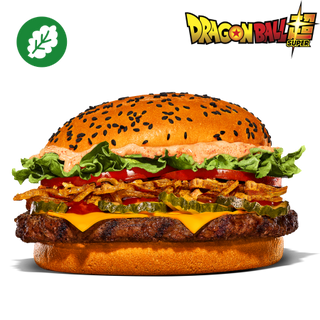 Super Saiyan Plant-Based Whopper