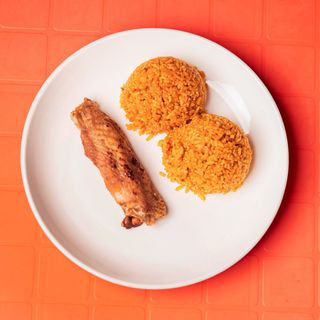 Jollof Rice with Chicken/Turkey