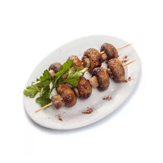 Шашлык из шампиньон