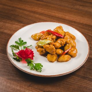 23. Slatko kisela piletina sa jabukom i sosom od šljiva