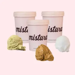 Combo Los Más Vendidos: Pistacho, Dulce De Leche Y Sorbete De Limón