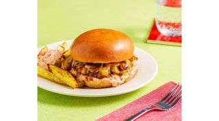 Beef Patty Melted Burger