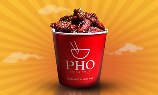 ქათმის ფრთები სოუსში 22 ცალი