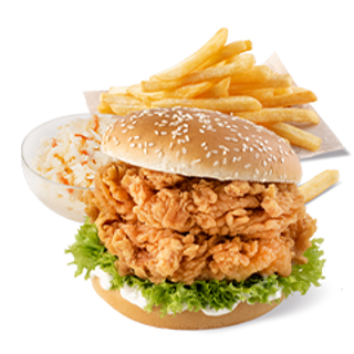 Zinger Burger Podwójny Menu