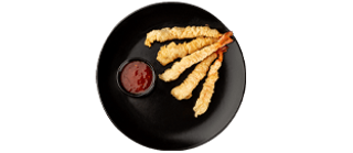 Рол Темпура креветка з солодким чілі (150г)