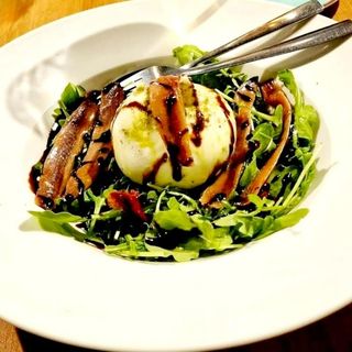 Burrata de anchoas