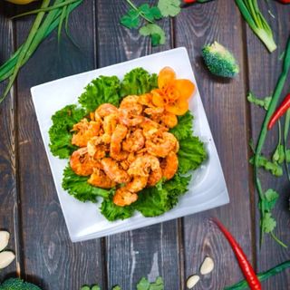 Жареные креветки (400г)