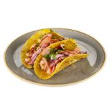 Тако з куркою, шинкою та Халапеньо