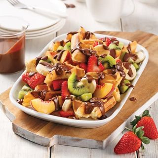 Gaufre Nutella Et Fruits