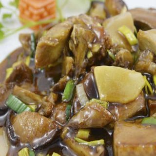 87. Pato Con Bambú Y Setas Chinas