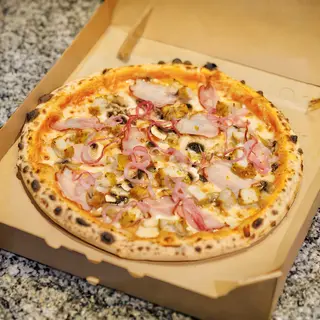 Піца Селянська з свининою  (500г)