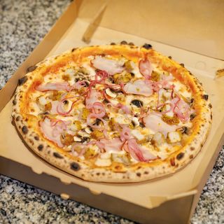 Піца Селянська з свининою  (500г)