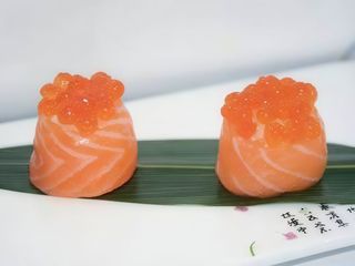 057. Sake Philadelphia tobiko - 2 pezzi