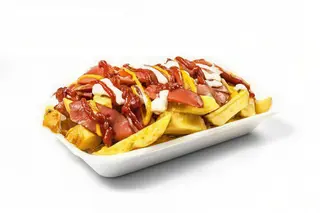 Menú salchipapa