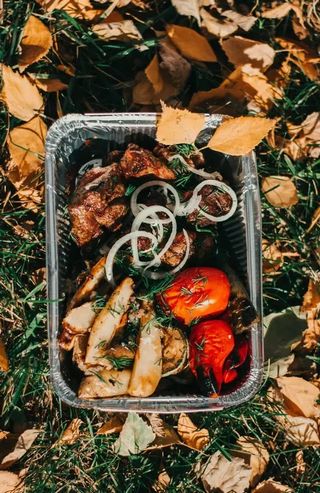 Сет Шашлик з овочами