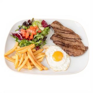 Plato Combinado De Filete De Ternera