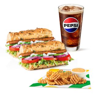 Menú Filete Vegano (30 cm.)