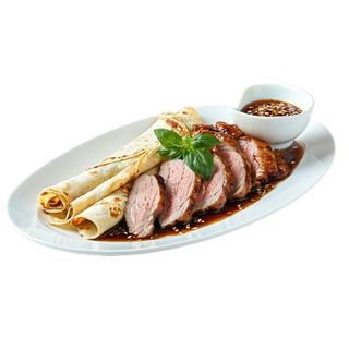 Pato Tostado Con Crepes