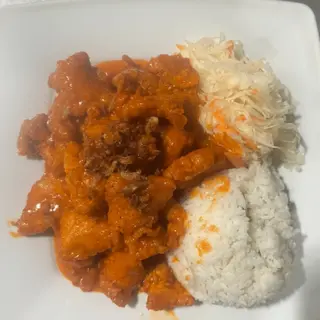 Kurczak po tajsku w sosie czerwonym 450g