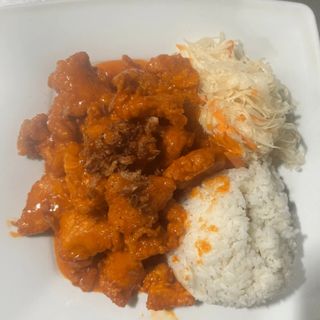 Kurczak po tajsku w sosie czerwonym 450g