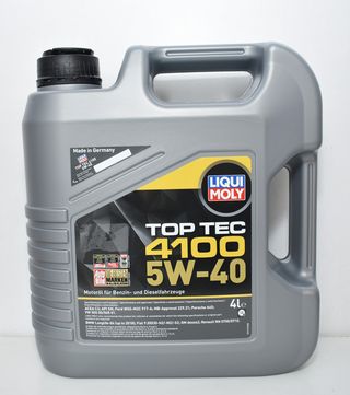 Ulei gama Liqui Moly 5w40 TopTec4100 4L
