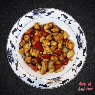 34a  -Pollo con salsa di pépe nero