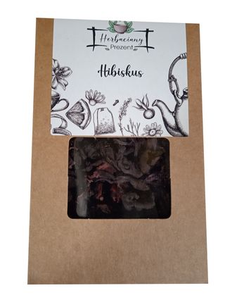 HERBATA W KARTONIKU OKIENKO 75G - HIBISKUS