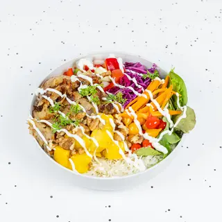 Chicken Kebab Over Rice