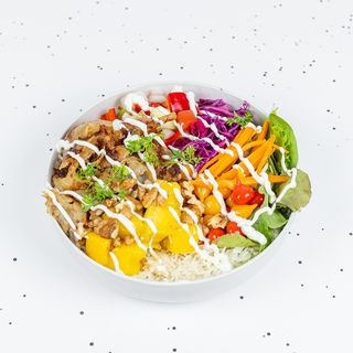 Chicken Kebab Over Rice