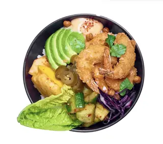 Poke Crispy Prawns