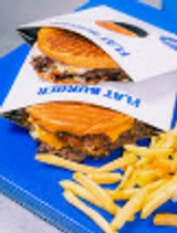 Flat Truffle Burger
