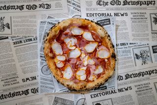 Pizza Quattro Carni mare Ø30cm