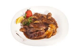 Крехко телешко с манатарки (300г)