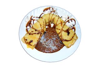 Clatite cu ciocolata 