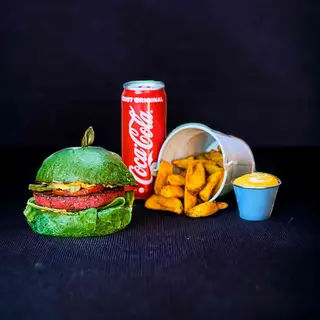 Combo: VEGAN GREEN BEETROOT BURGER®