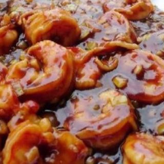 45. Gambas Con Salsa De Soja