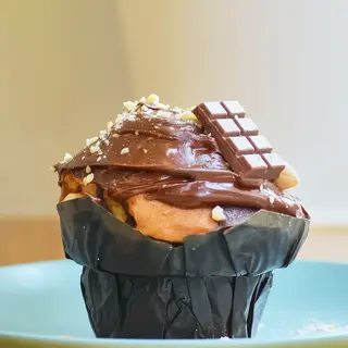 Muffin de Vainilla, Chocolate y Avellana