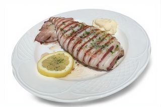 Calamar Entero A La Plancha