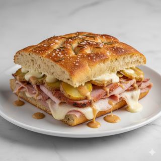 Focaccia Porchetta ( Focaccia Rellena)