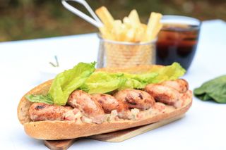 Brochettes saucisses de poulet