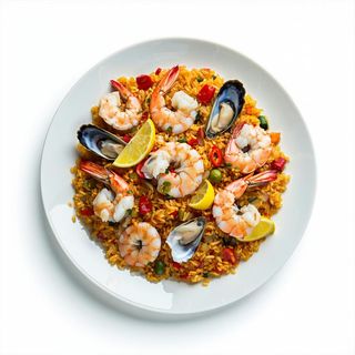 Paella di pesce per 2 persone