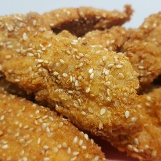 Pollo Frito con sesamo