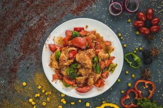 Рыба в кисло-сладком соусе